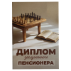 Диплом Заслуженного пенсионера + Медаль Заслуженный пенсионер, фото 4