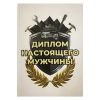 Диплом Настоящего мужчины + Медаль Настоящий мужчина, фото 2